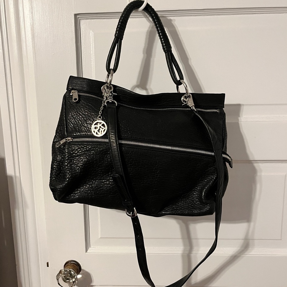 Donna Karan DKNY Black Bag Silver Accents
